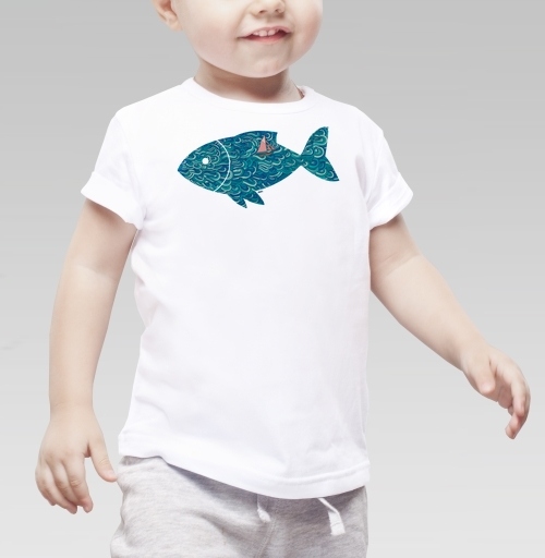 Фотография футболки • Рыба • 