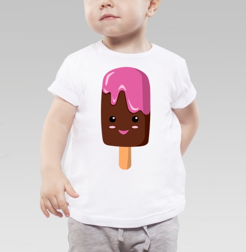 Фотография футболки Мороженное няшка по имени Пинки