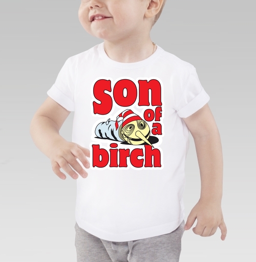 Фотография футболки Буратино - березучий сын...