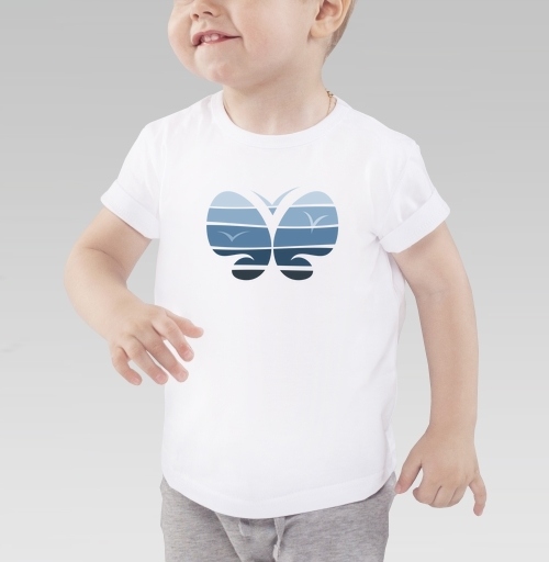 Фотография футболки Морская бабочка