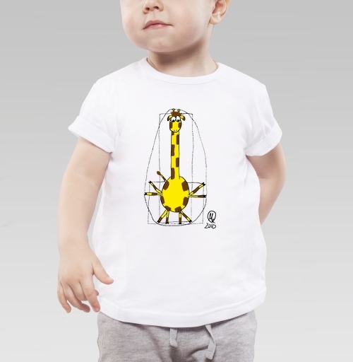 Фотография футболки Жираф да Винчи