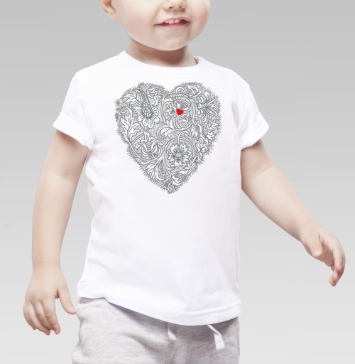 Фотография футболки Два сердца вместе