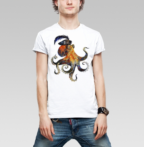 Фотография футболки Пиратский осьминог