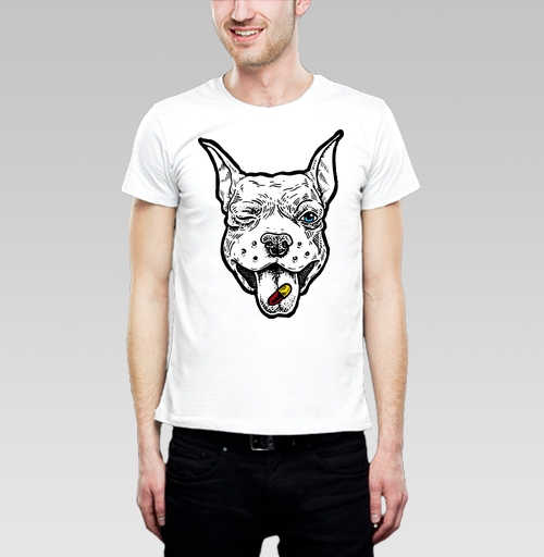 Фотография футболки Весёлый пёс