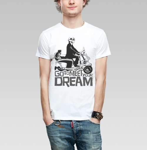Фотография футболки Go to meet your dream