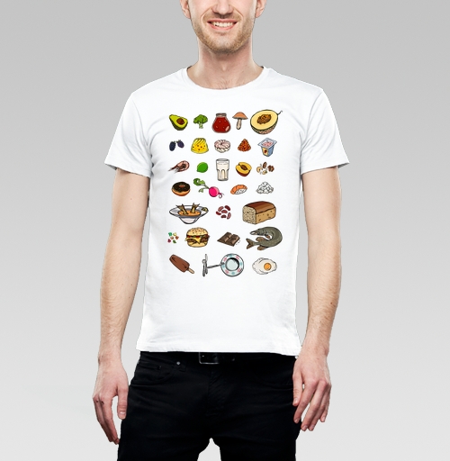 Фотография футболки Вкусный алфавит