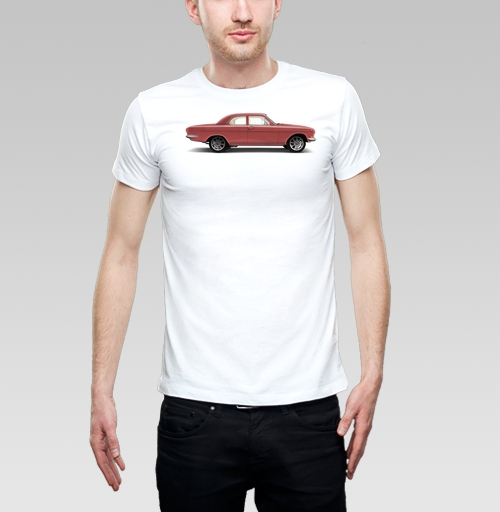 Фотография футболки Ретро машина, волга 24 автомобиль с характером