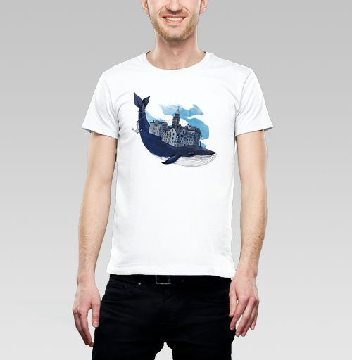 Фотография футболки Whale city