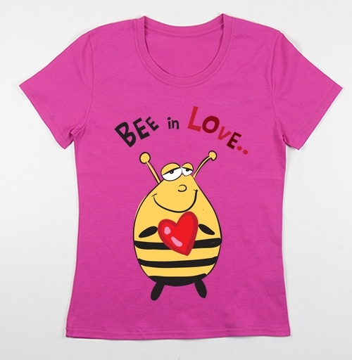 Фотография футболки Bee in Love
