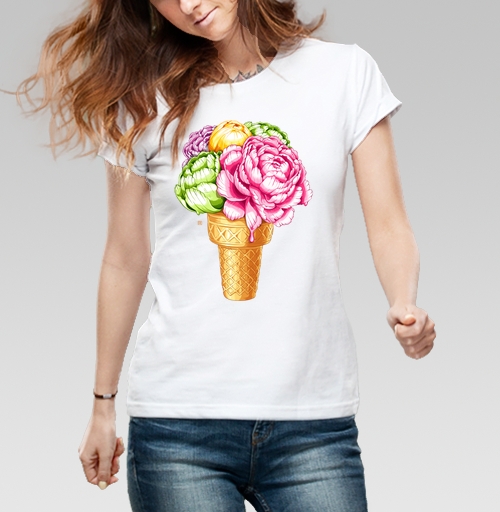 Фотография футболки Любителям мороженного