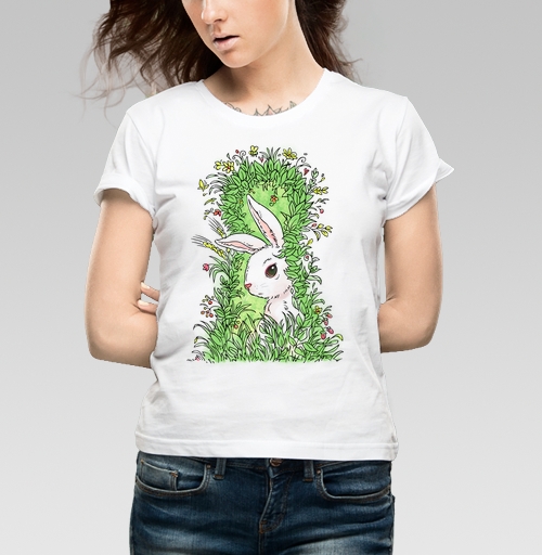 Фотография футболки Солнечный кролик
