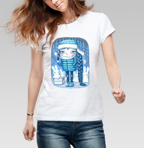 Фотография футболки Снегурка с эскимо