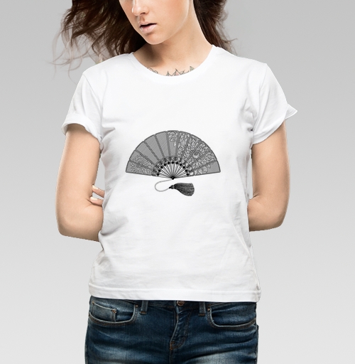 Фотография футболки Японский веер