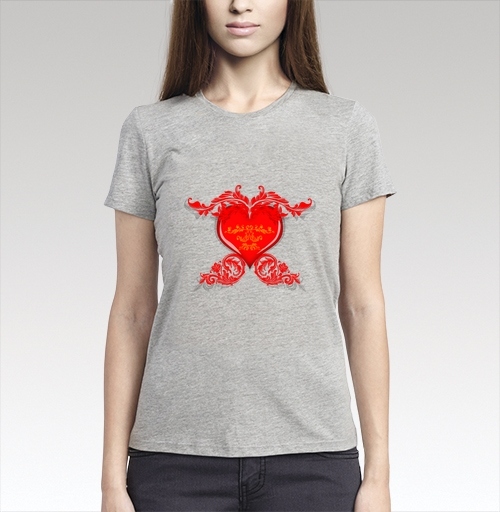Фотография футболки Стеклянное серце