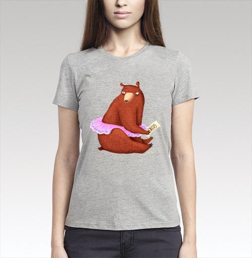 Фотография футболки Цирковая медведица