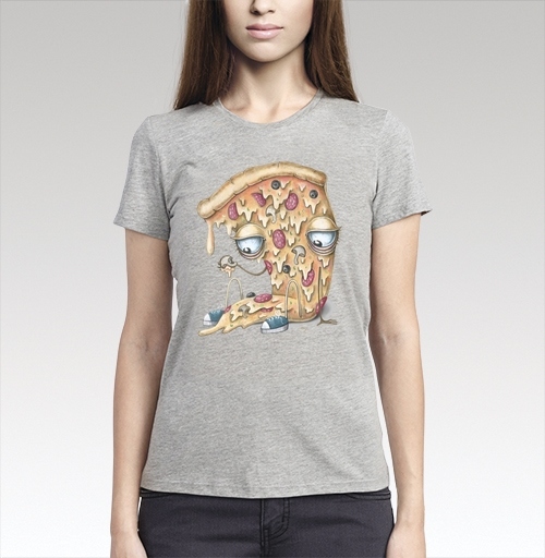 Фотография футболки Кусочек пиццы
