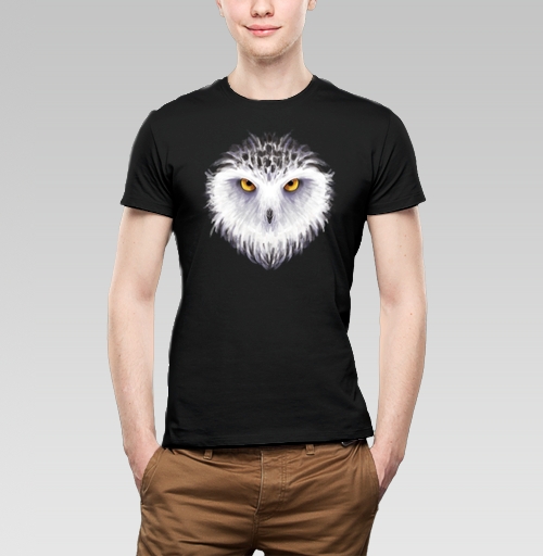 Фотография футболки Зимняя сова