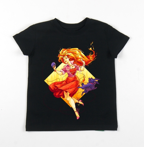 Фотография футболки Огненная принцесса
