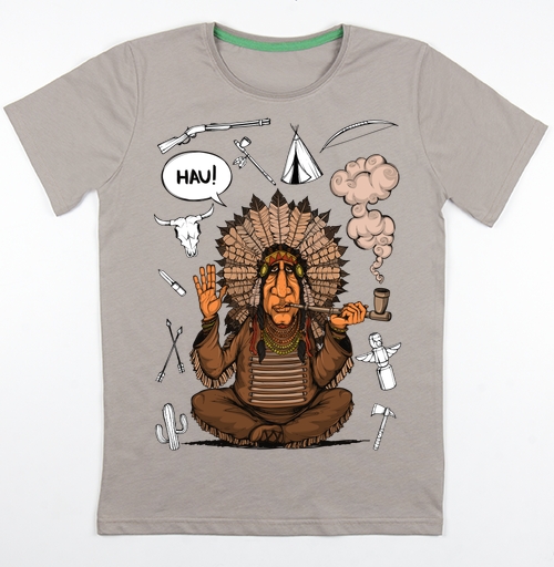 Фотография футболки Вождь индейцев