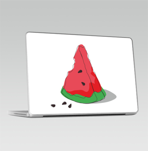 Наклейка на Ноутбук Macbook Pro 2008-2013 – Macbook Pro Арбузик,  купить в Москве – интернет-магазин Allskins, watermelon