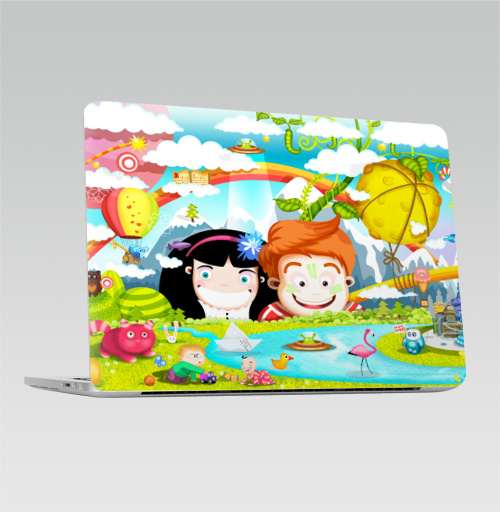 Наклейка на 2016-2018 – Macbook Pro Touch Bar Kids pic - купить в интернет-магазине Мэриджейн в Москве и СПБ
