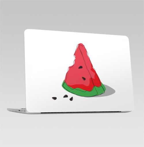 Наклейка на Ноутбук Macbook Pro 2016-2018 – Macbook Pro Touch Bar Арбузик,  купить в Москве – интернет-магазин Allskins, watermelon