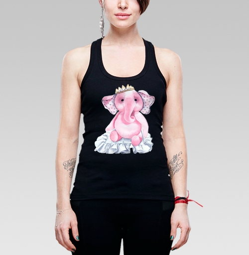 Фотография футболки Pink elephant princess