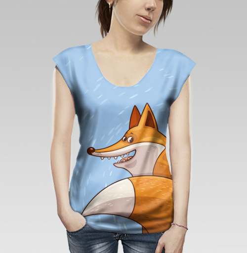 Фотография футболки Весенняя лиса