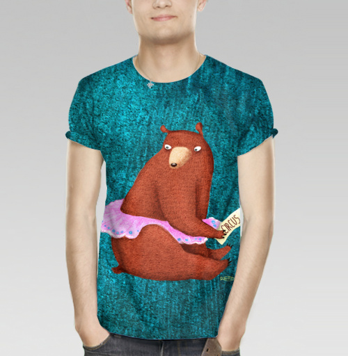 Фотография футболки Цирковая медведица