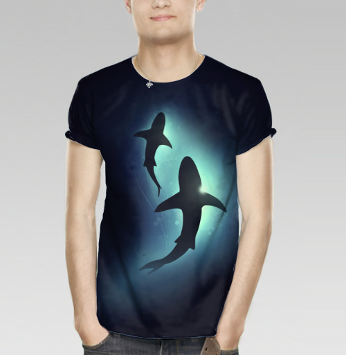 Фотография футболки Черные акулы