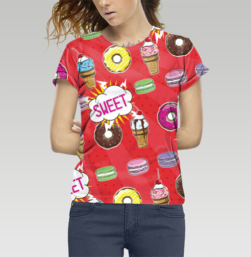 Фотография футболки Вкусный поп-арт