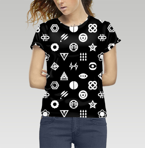 Фотография футболки Инвертированные символы