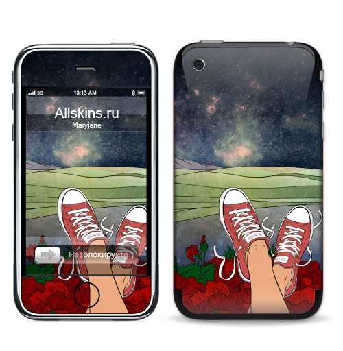 Наклейка на Телефон Apple iPhone 3G, 3Gs We need a Doctor,  купить в Москве – интернет-магазин Allskins, доктор, природа, графика, космос, кеды, цветы, 300 Лучших работ