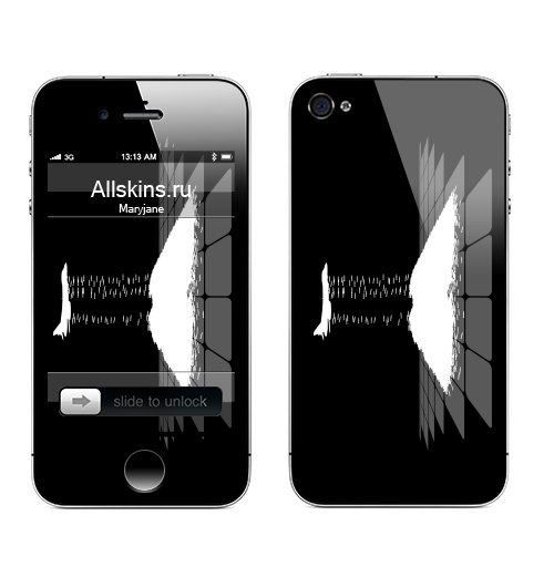 Наклейка на Телефон Apple iPhone 4S, 4 Supersonic discharge seeding,  купить в Москве – интернет-магазин Allskins, Бомбардировщик, взрыв, куча, оружие, самолет