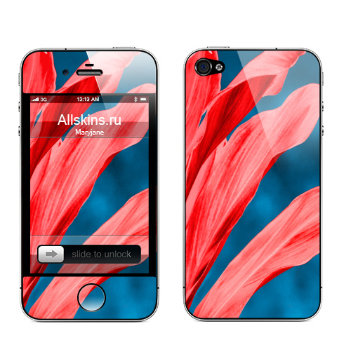 Наклейка на Телефон Apple iPhone 4S, 4 Ветер моей страсти.,  купить в Москве – интернет-магазин Allskins, импрессионизм, любовь, эротика, Подарок, круто