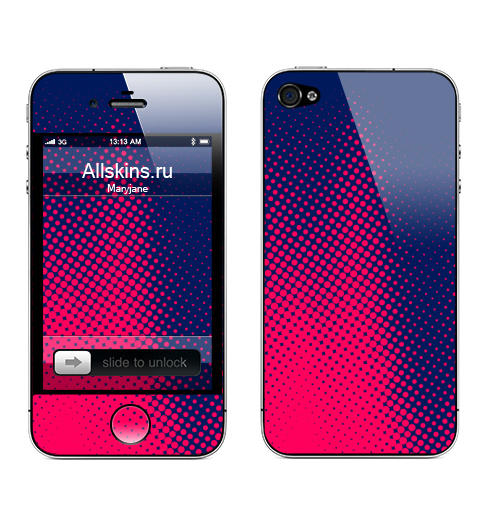 Наклейка на Телефон Apple iPhone 4S, 4 Пиксель пламя,  купить в Москве – интернет-магазин Allskins, сюрреализм, огонь, точки, синий, красный, пиксель арт, вода, небо, зарево, солнце