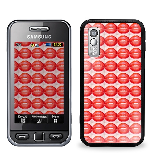 Наклейка на Телефон Samsung GT-S5230 Star VIVICOXY,  купить в Москве – интернет-магазин Allskins, секс, красный, губы, лицо, губищи, фотография