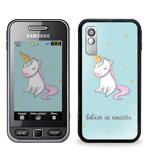Наклейка на Телефон Samsung GT-S5230 Star Превращение в единорога,  купить в Москве – интернет-магазин Allskins, милые животные, единорог, персонажи, улыбка, радость, прикол, мило, животные, фразы