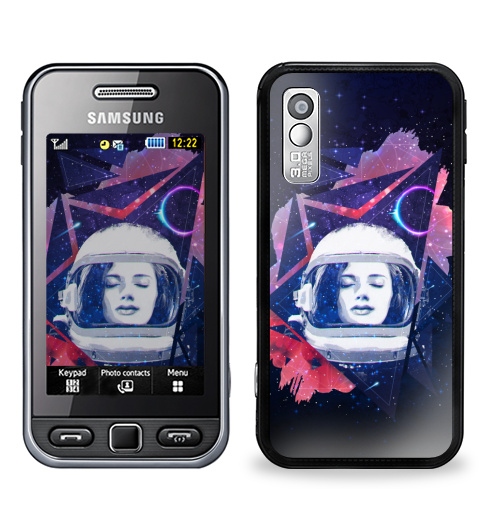 Наклейка на Телефон Samsung GT-S5230 Star Когда ты просто космос,  купить в Москве – интернет-магазин Allskins, космос, девушка, звезда, музыка