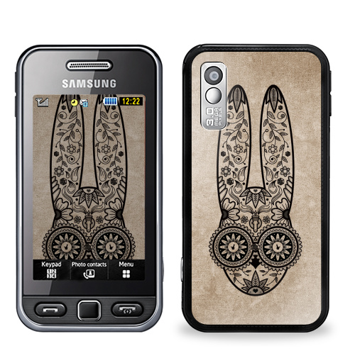 Наклейка на Телефон Samsung GT-S5230 Star Day of the Dope,  купить в Москве – интернет-магазин Allskins, мериджейн, Мексика, дым, заяц, 300 Лучших работ