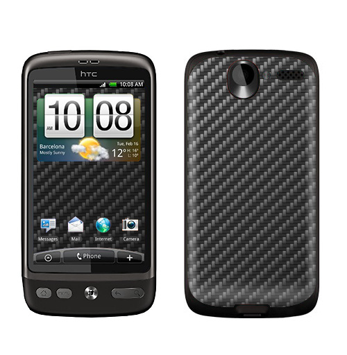 Наклейка на Телефон HTC HTC Desire Carbon Fiber Texture,  купить в Москве – интернет-магазин Allskins, крабон, текстура, 300 Лучших работ