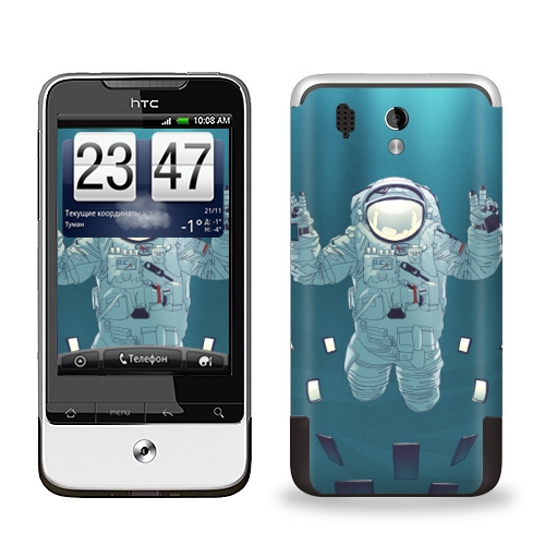 Наклейка на Телефон HTC HTC Legend Селфи из космоса,  купить в Москве – интернет-магазин Allskins, селфи, космос