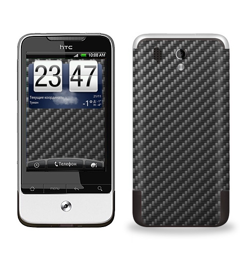 Наклейка на Телефон HTC HTC Legend Carbon Fiber Texture,  купить в Москве – интернет-магазин Allskins, крабон, текстура, 300 Лучших работ