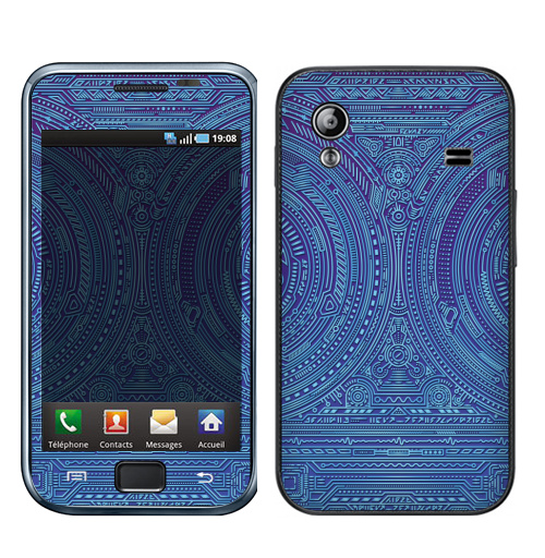 Наклейка на Телефон Samsung Galaxy Ace (S5830) ЭЛЕКТРОНИК,  купить в Москве – интернет-магазин Allskins, музыка, ментакулус, паттерн, киберпанк, техно, техника, гики