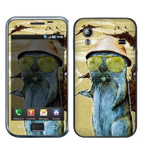 Наклейка на Телефон Samsung Galaxy Ace (S5830) Гонзо сурок,  купить в Москве – интернет-магазин Allskins, милые животные, животные, бобер, персонажи, gonzo