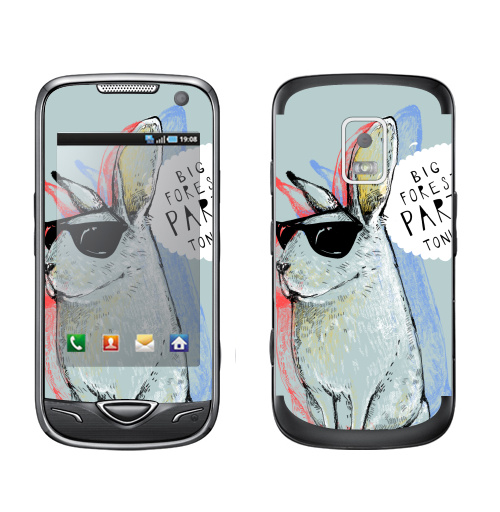 Наклейка на Телефон Samsung B7722 Кроль,  купить в Москве – интернет-магазин Allskins, милые животные, надписи на английском, прикольные_надписи, заяц, животные, надписи, позитив, персонажи, 8 марта, девичник, 300 Лучших работ