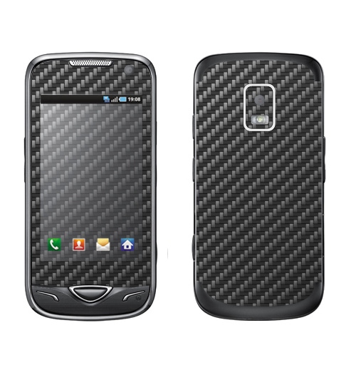 Наклейка на Телефон Samsung B7722 Carbon Fiber Texture,  купить в Москве – интернет-магазин Allskins, крабон, текстура, 300 Лучших работ