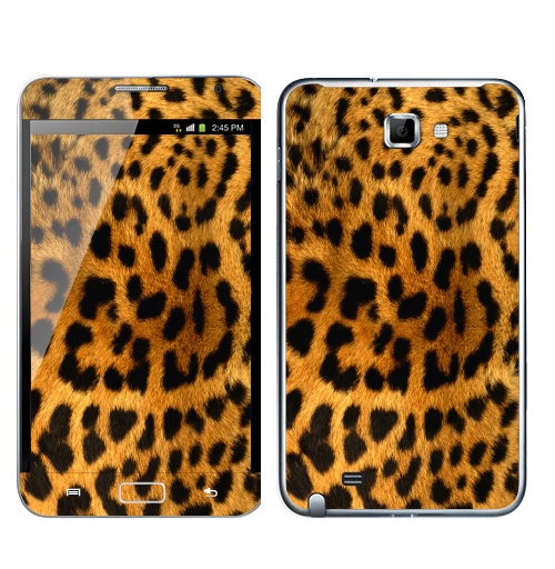 Наклейка на Телефон Samsung Galaxy Note Леопардовое манто,  купить в Москве – интернет-магазин Allskins, леопард, текстура, паттерн, 300 Лучших работ