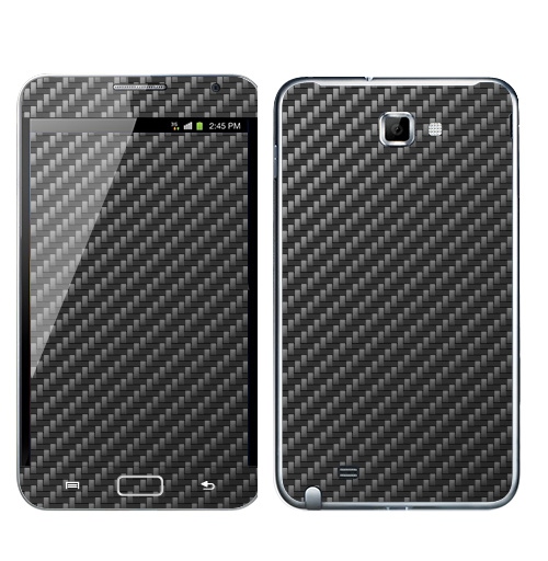 Наклейка на Телефон Samsung Galaxy Note Carbon Fiber Texture,  купить в Москве – интернет-магазин Allskins, крабон, текстура, 300 Лучших работ