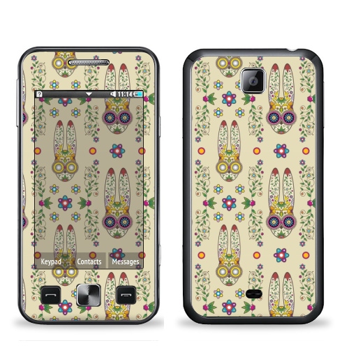 Наклейка на Телефон Samsung C6712 Star 2 Duos День, когда вставило.,  купить в Москве – интернет-магазин Allskins, милые животные, кролики, лето, животные, latino, Мексика, лелик, заяц